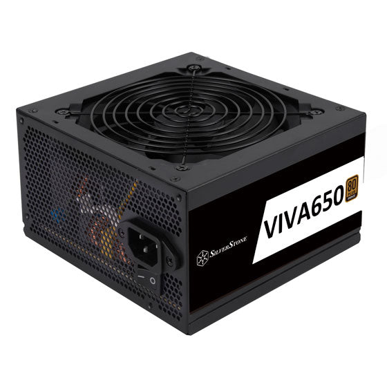 SilverStone Power Supply VIVA 650 650 Watt 80+ Bronze SilverStone Power Supply VIVA 650 650 Watt 80+ Bronze